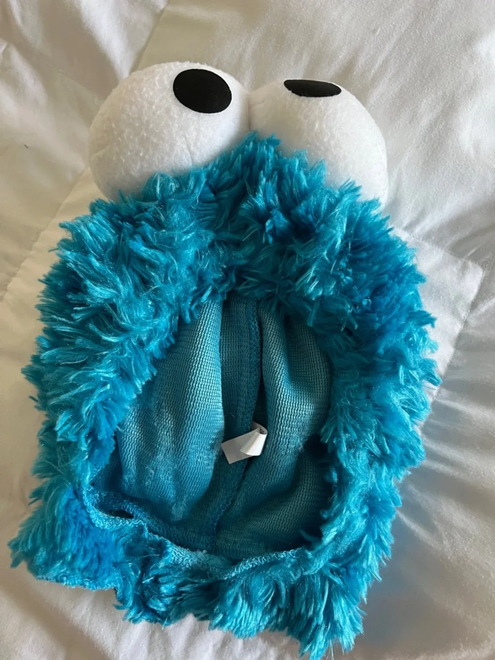 Sesame Street Cookie Monster Plush Blue Infant Costume Size 12-18 Months